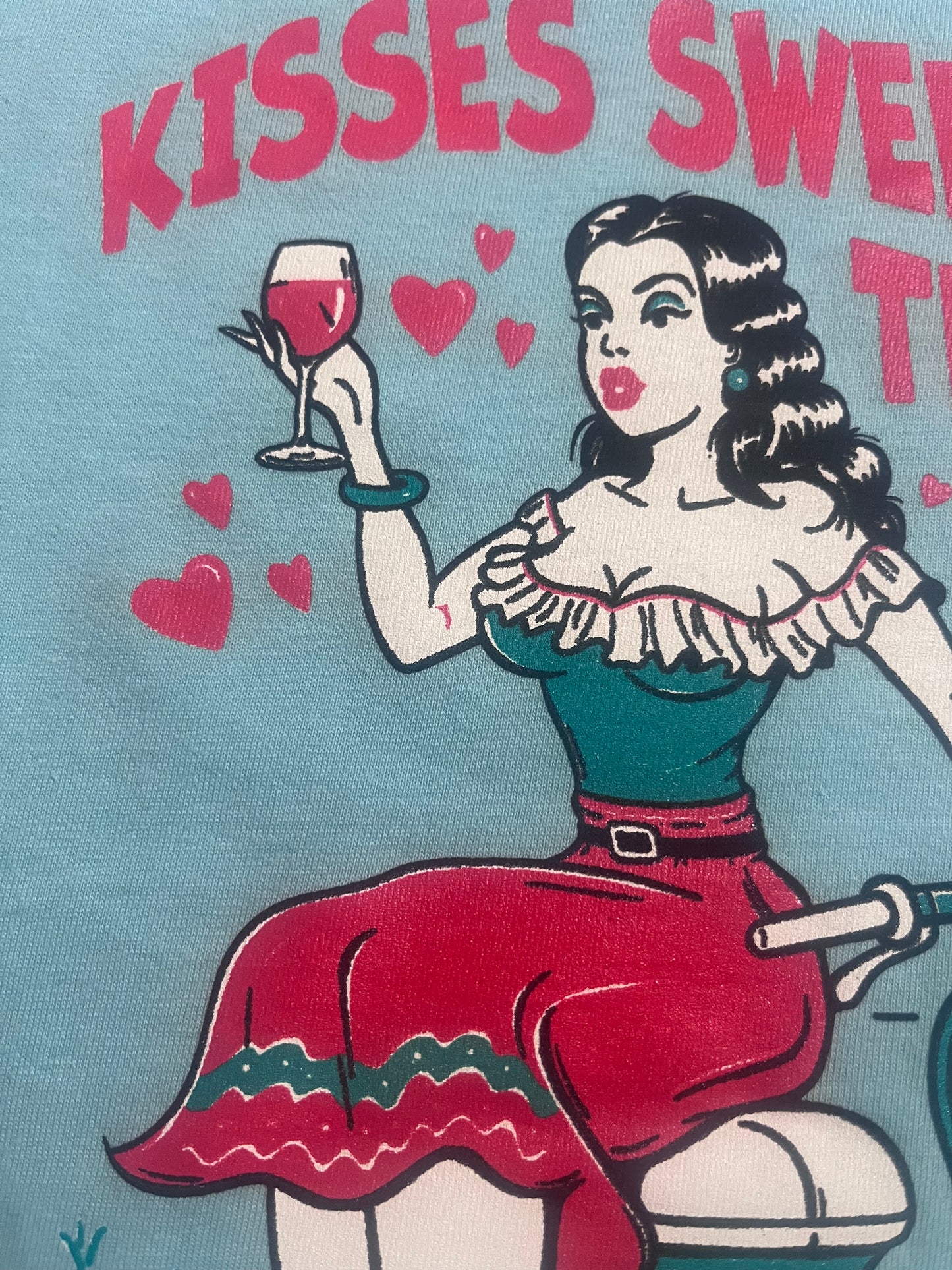 Kisses sweeter than wine
