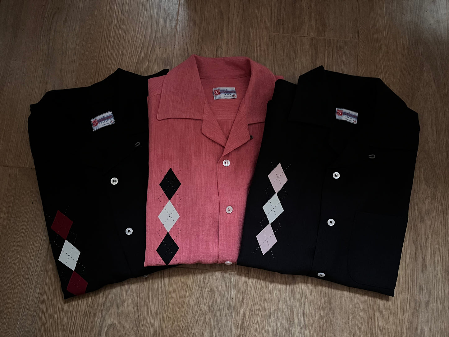 Pink shirt with embroidery detail