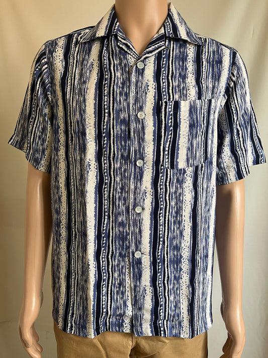 Kona Kai man’s rayon shirt (blue)