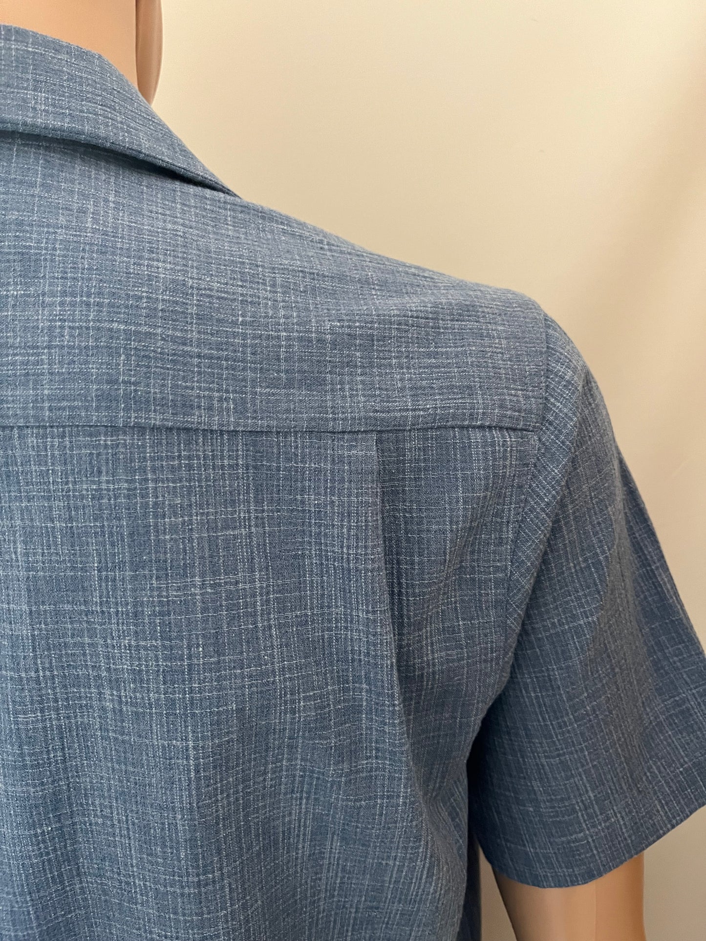 Diamond embroidery detail shirt