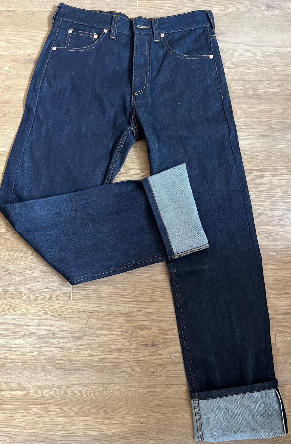 Geronimo Line Mens red line Selvedge jeans – Geronimo Brand