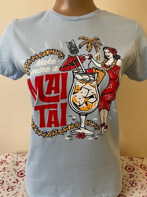 Ladies Make Mine a Mai Tai T-shirt